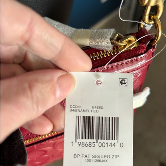 COACH (+4 free items*) Legacy Zip Top Crossbody Bag Signature Leather, brass - Picture 2 of 10